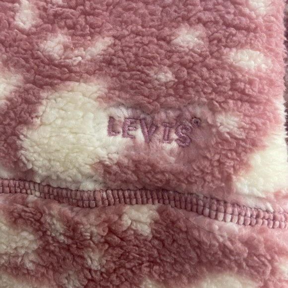 Levi's Bigfoot Sherpa 1/4 Zip Sweatshirt - Picture 3 of 6